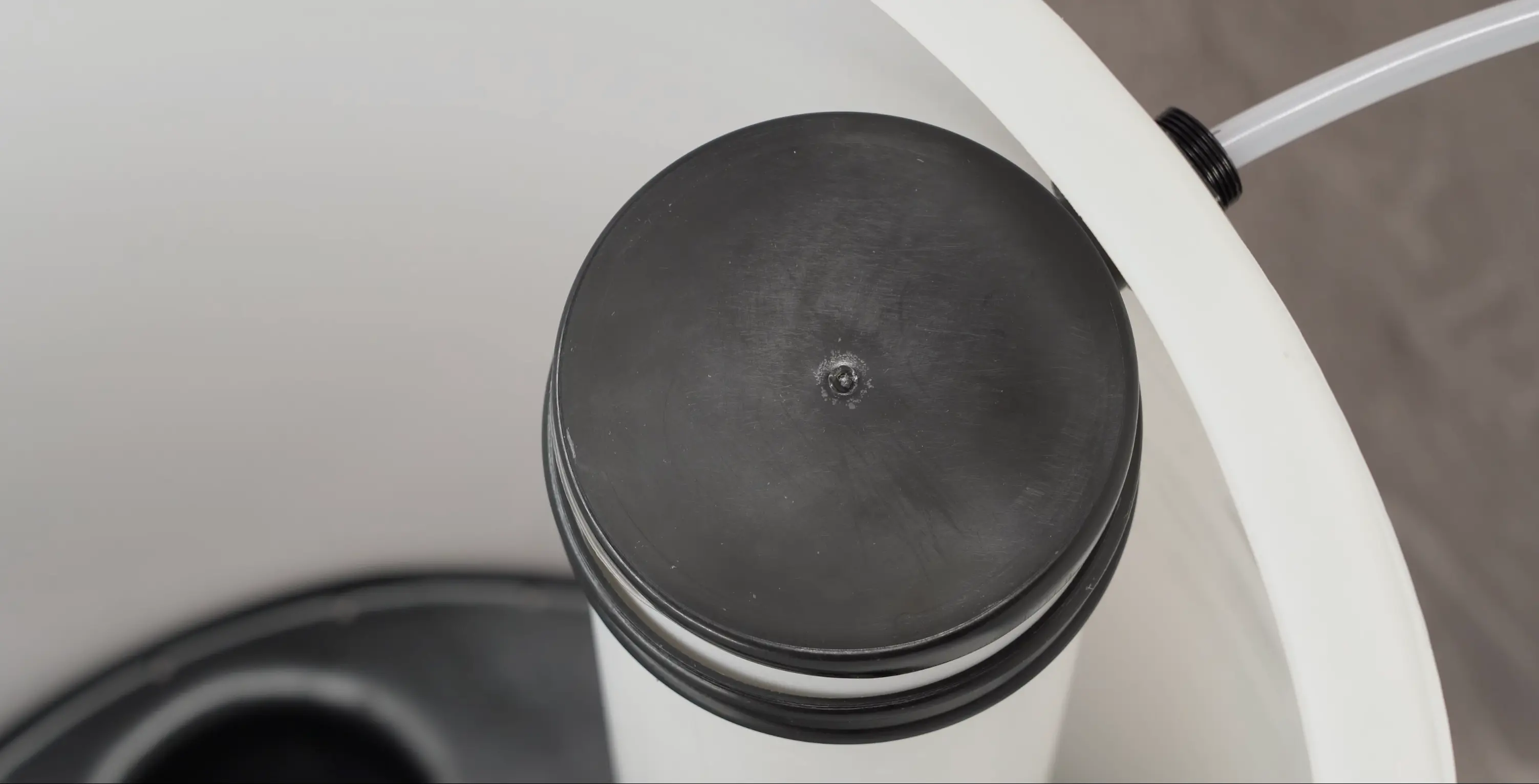 Cap and Fill the Brine Tank | 1