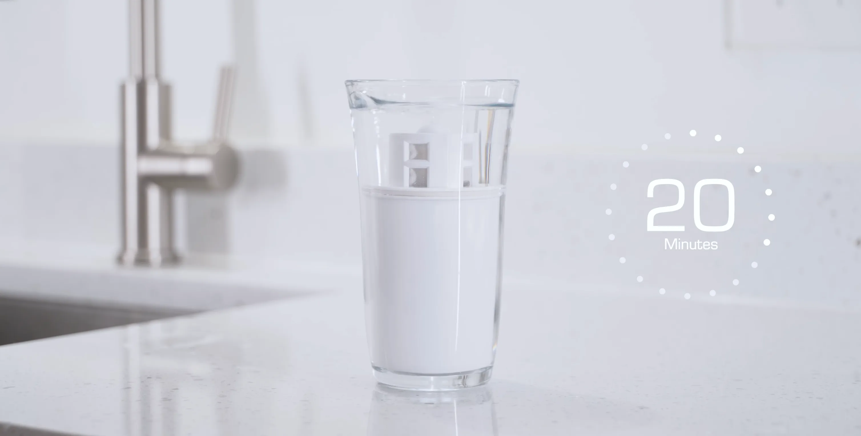 Soak the Filter Cartridge